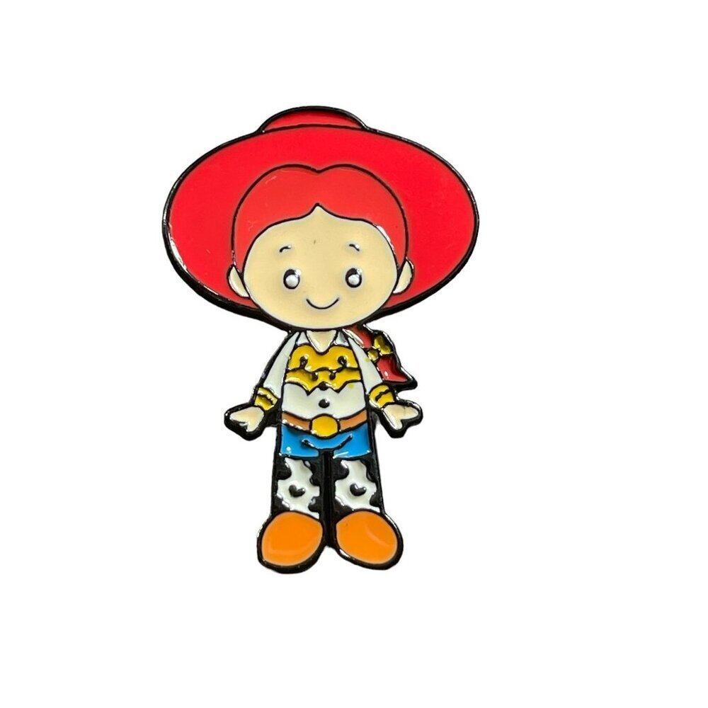 Jessie Cowgirl Lapel Pin Toy Story Hat Brooch Badge Accessories Jewelry Pin Gift